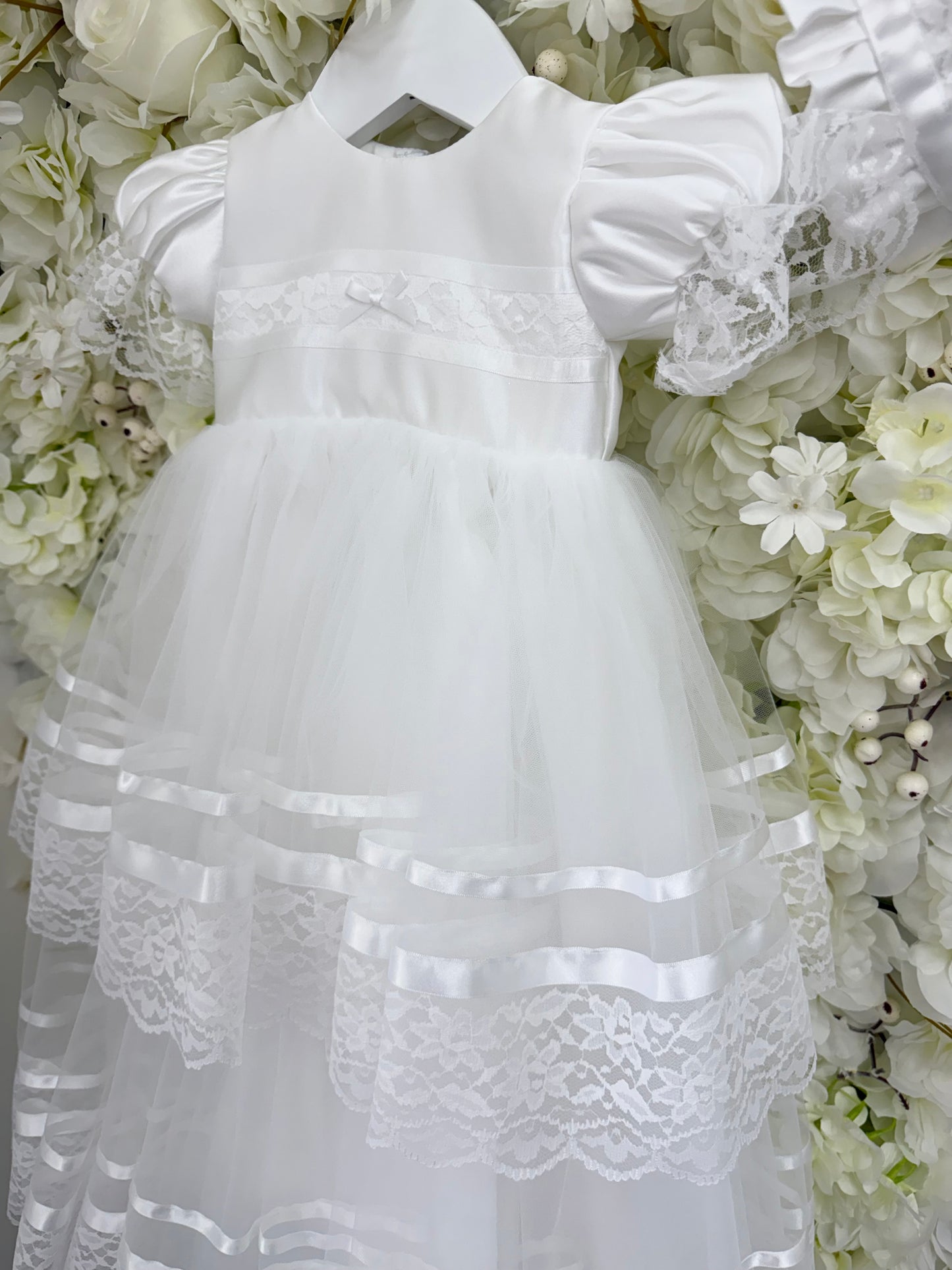Millie Grace Matilda Christening Gown & Bonnet