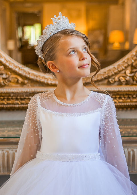 Crystal & Pearl Karolina Communion Dress