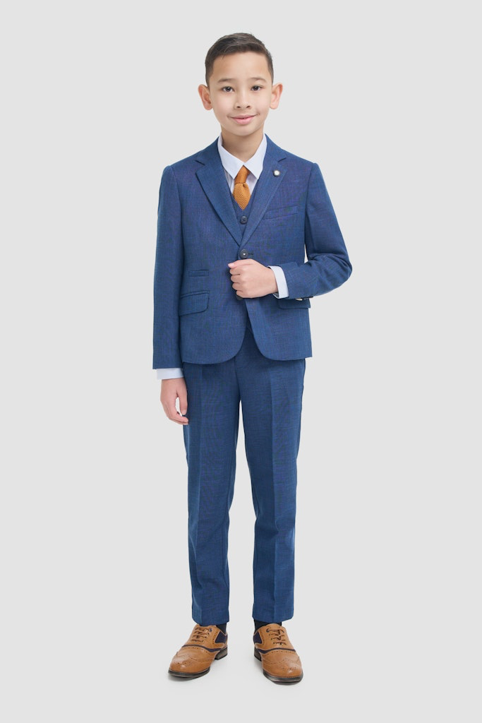 Boys Miami Blue Suit