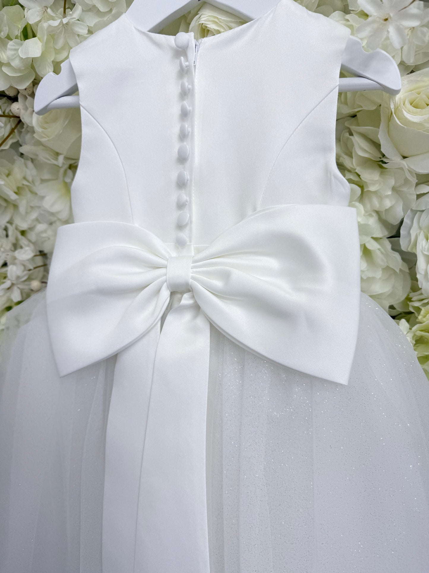 SALE Ivory Sparkle Dress