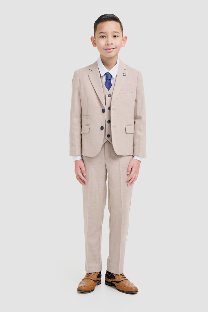 Boys Miami Beige Suit