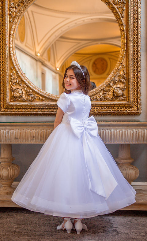 Crystal & Pearl Odessa Communion Dress