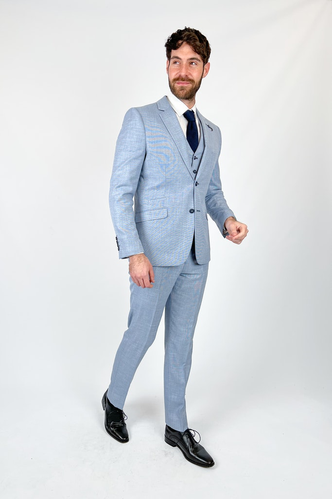 Cavani Boys Miami Sky Blue Suit