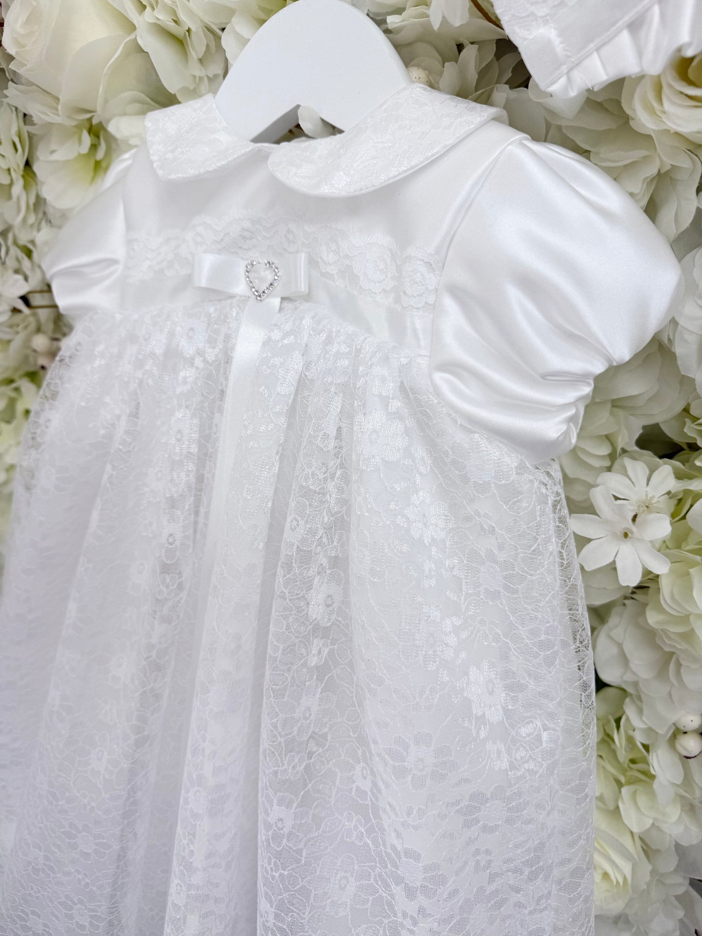 Millie Grace Miley Christening Gown & Bonnet