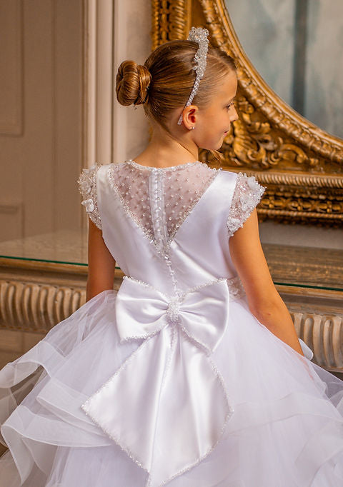 Crystal & Pearl Polina Communion Dress