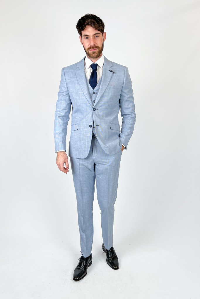 Cavani Boys Miami Sky Blue Suit