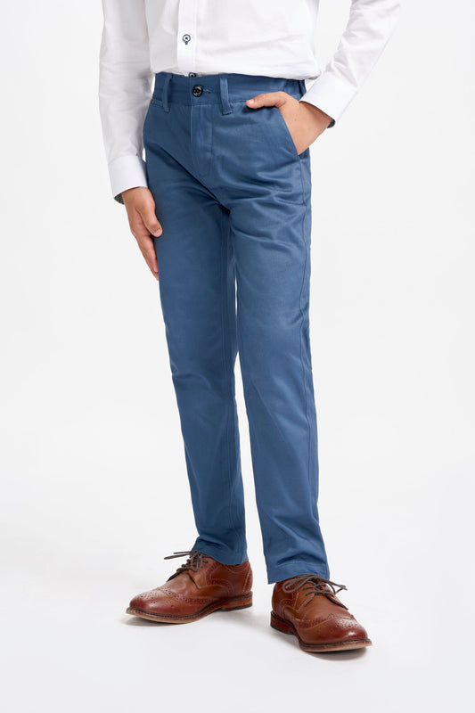 Cavani Dakota Cobolt Blue Boys Chinos