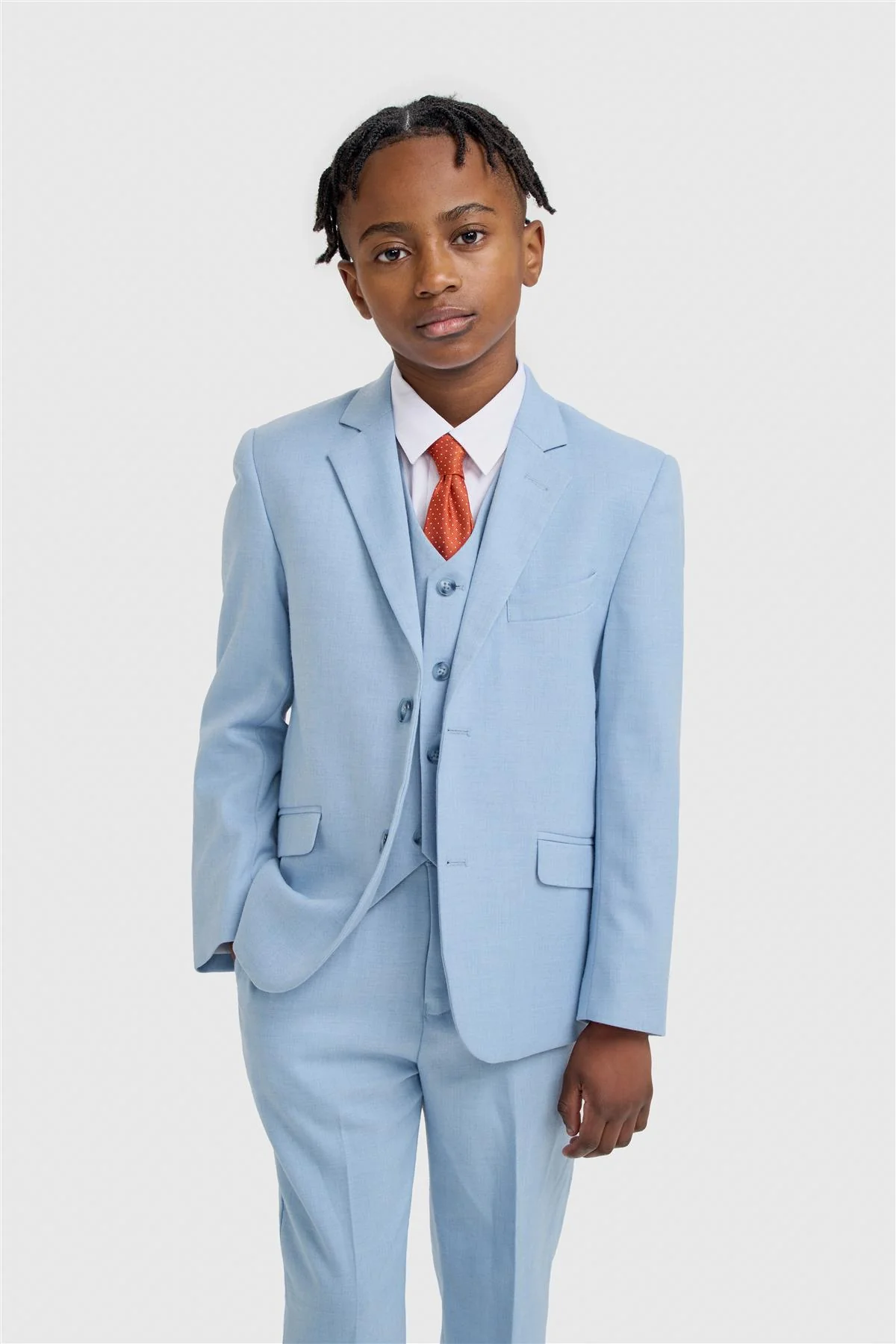 Cavani Boys Miami Sky Blue Suit