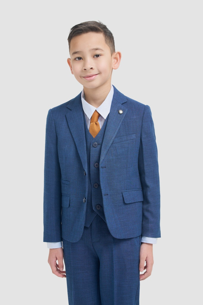 Boys Miami Blue Suit
