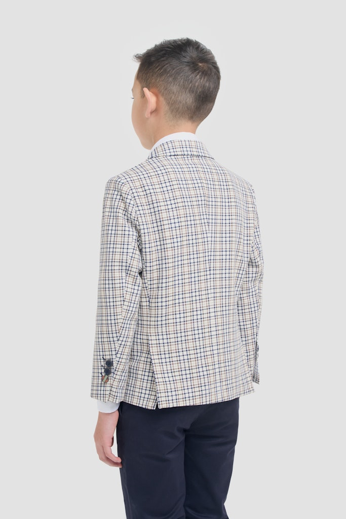 Boys Ennis Check Blazer