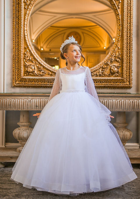 Crystal & Pearl Karolina Communion Dress