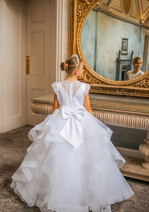 Crystal & Pearl Polina Communion Dress