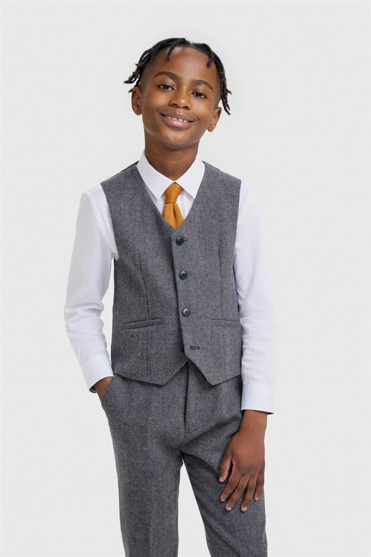 Boys Thomas Savoy Tweed Suit