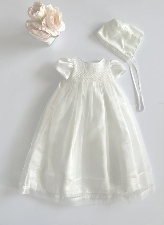Baby Girl Ivory Christening/ Occasion Gown