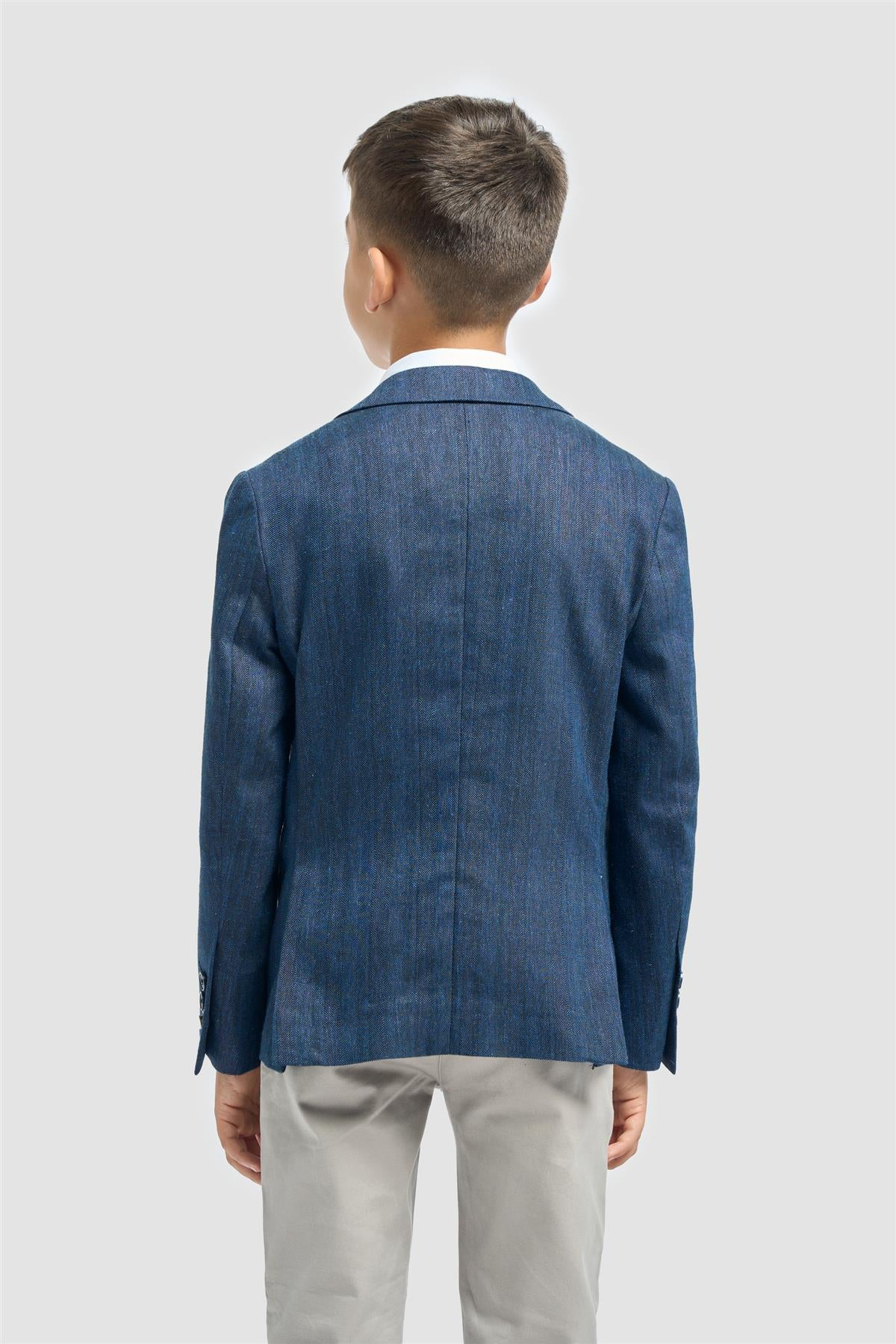 Cavani Boys Boys Luigi Navy Blazer