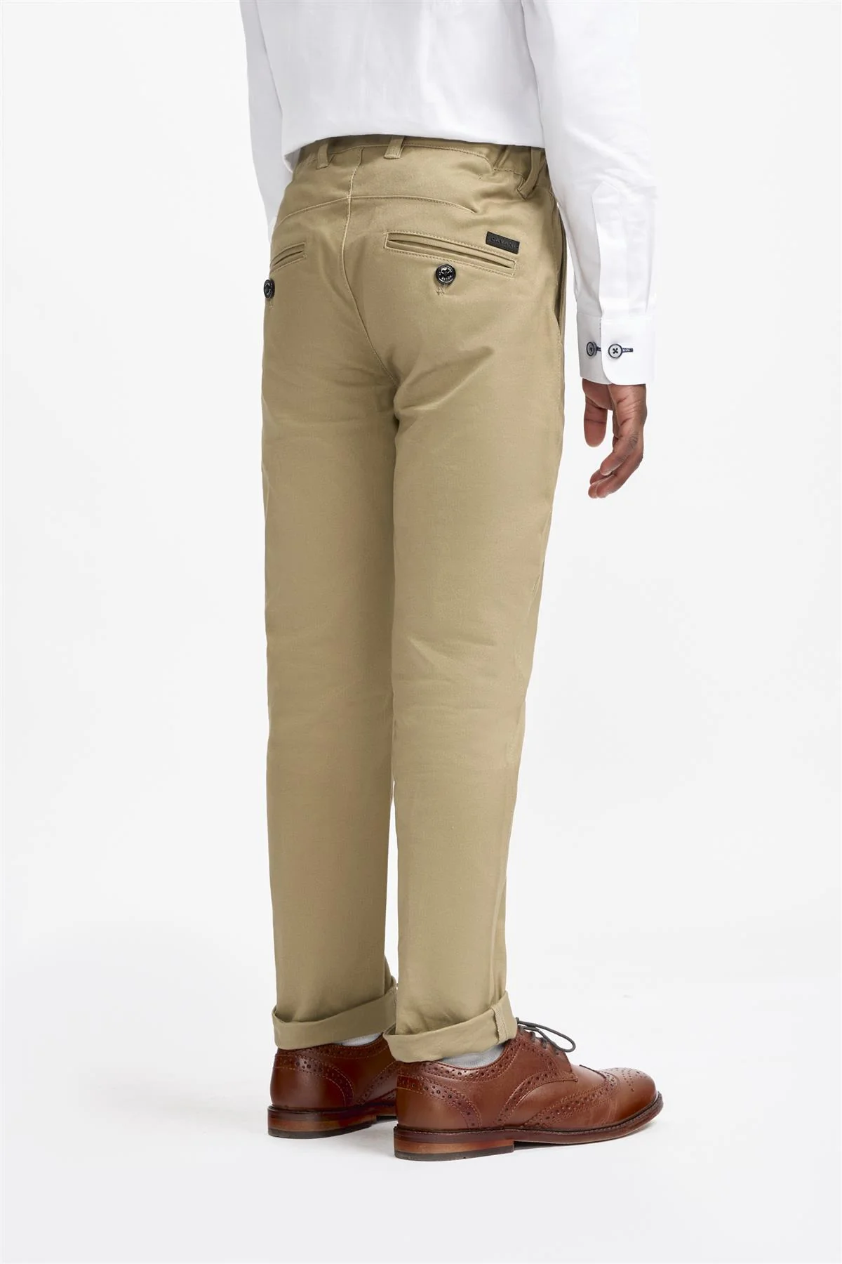 Cavani Boys Dakota Chinos Stone