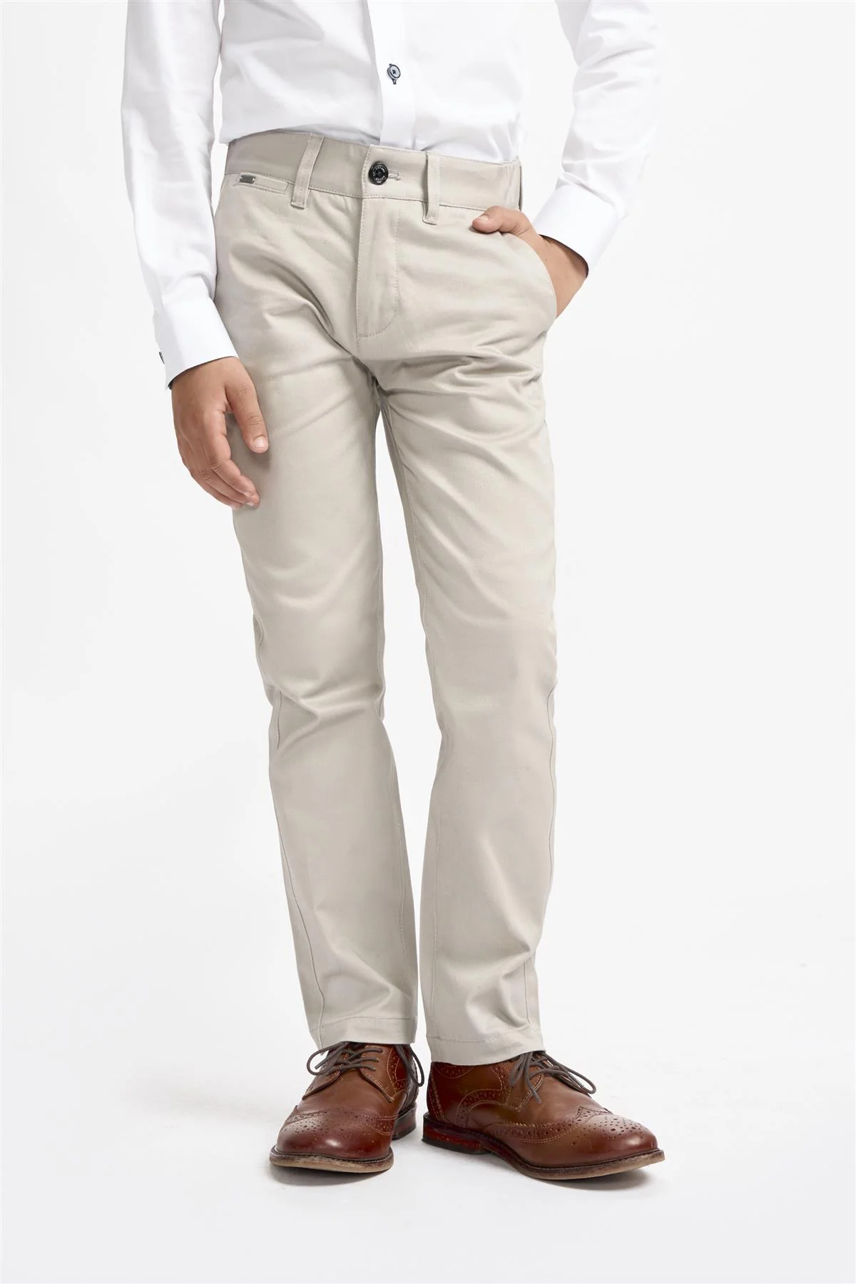 Cavani Boys Dakota Chinos Slate