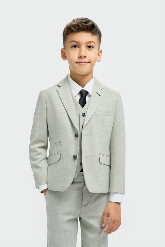 Cavani Boys Camden Sage Suit
