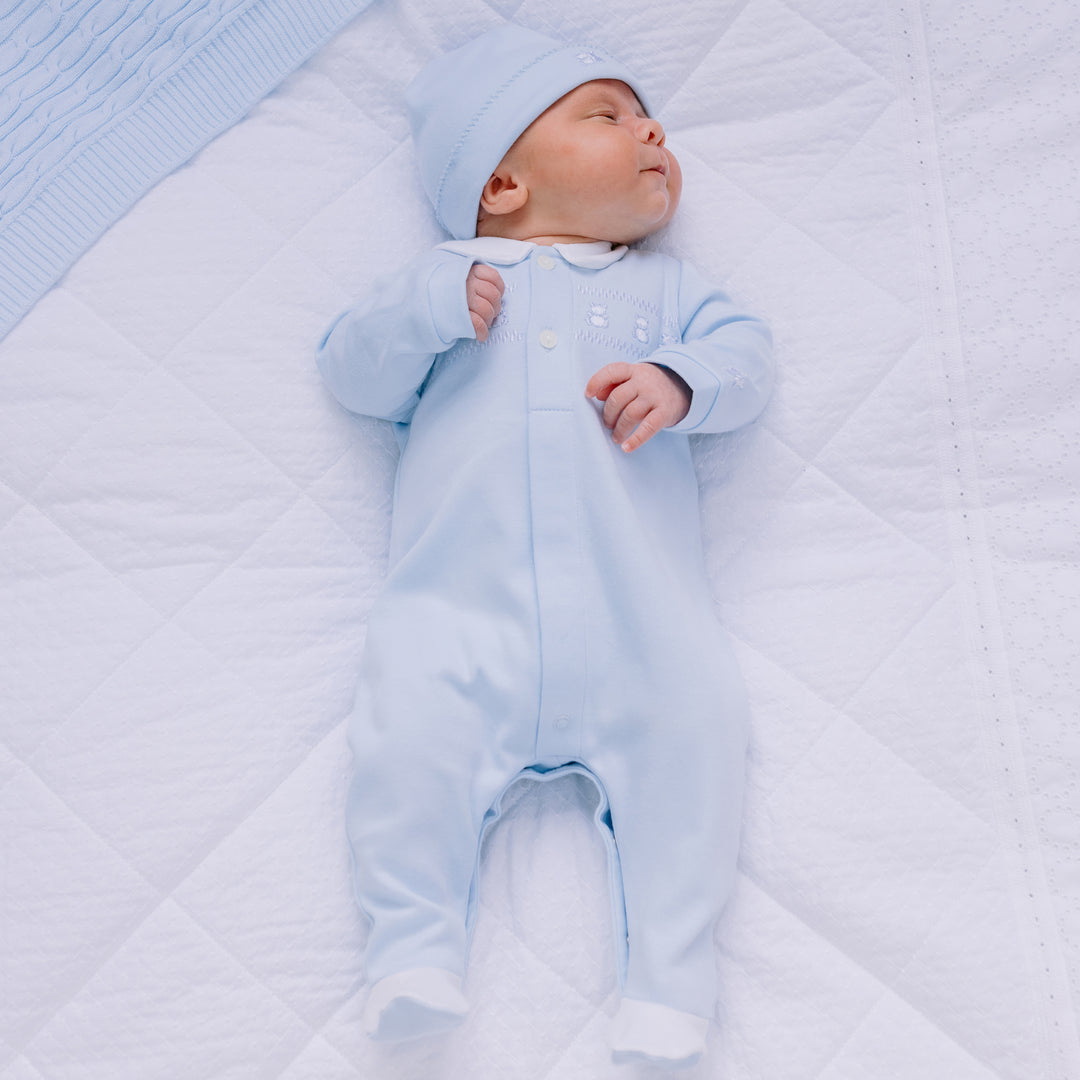 Emile et Rose Fisher Baby Boys Babygrow & Hat