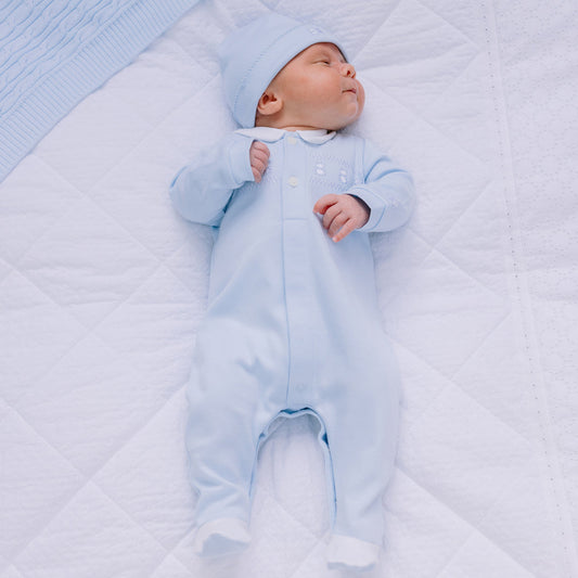 Emile et Rose Fisher Baby Boys Babygrow & Hat