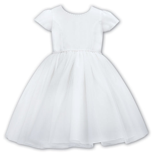 Sarah Louise - White Pearl Ceremony/Christening Dress