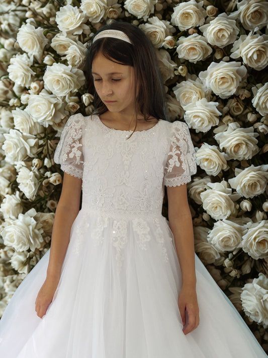 Little White Collection D113 Communion Dress