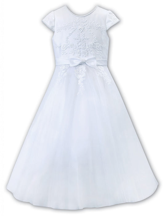 Sarah Louise Pearl Bow 9006 Communion Dress