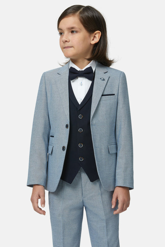 Benetti Napoli Smoke Boys 3 Piece Suit