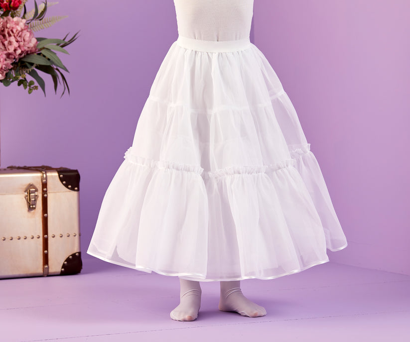 Communion Tiered Petticoat