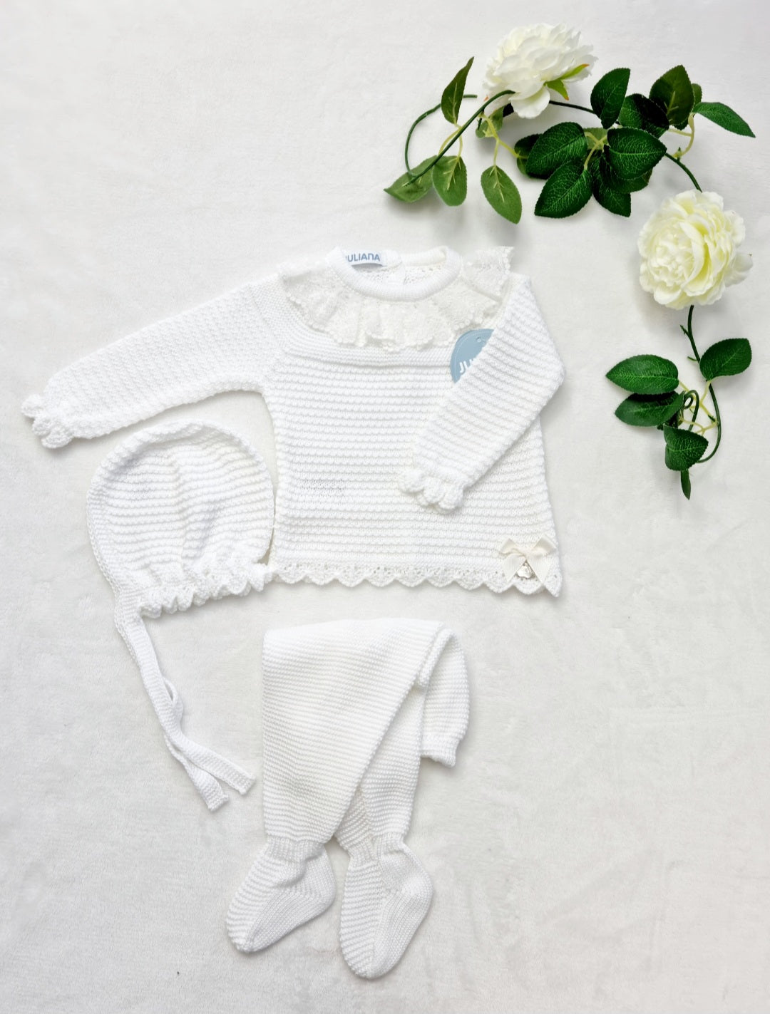 Juliana Knitwear 3 Piece Baby Set