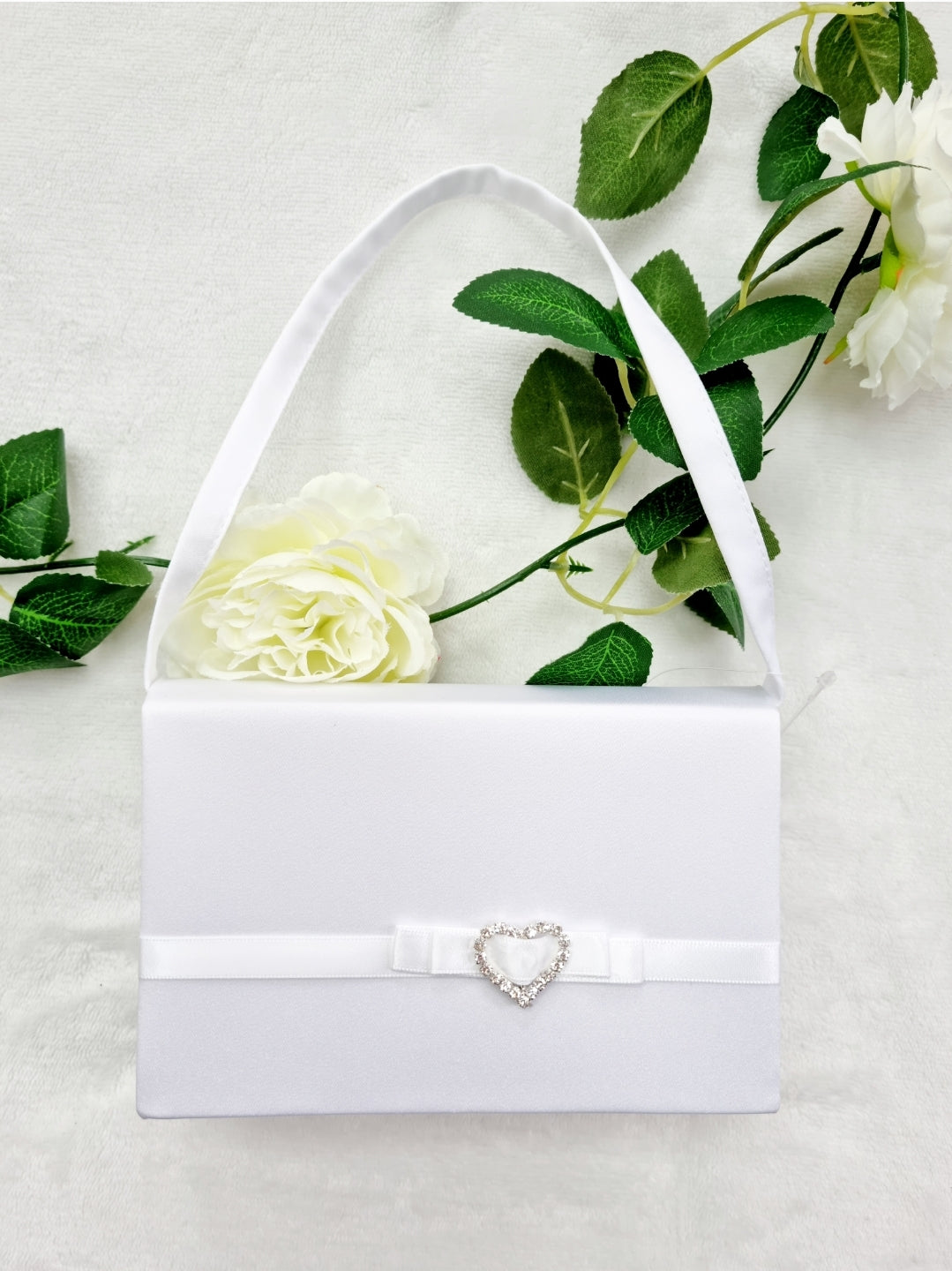 Heart Diamonte Bag