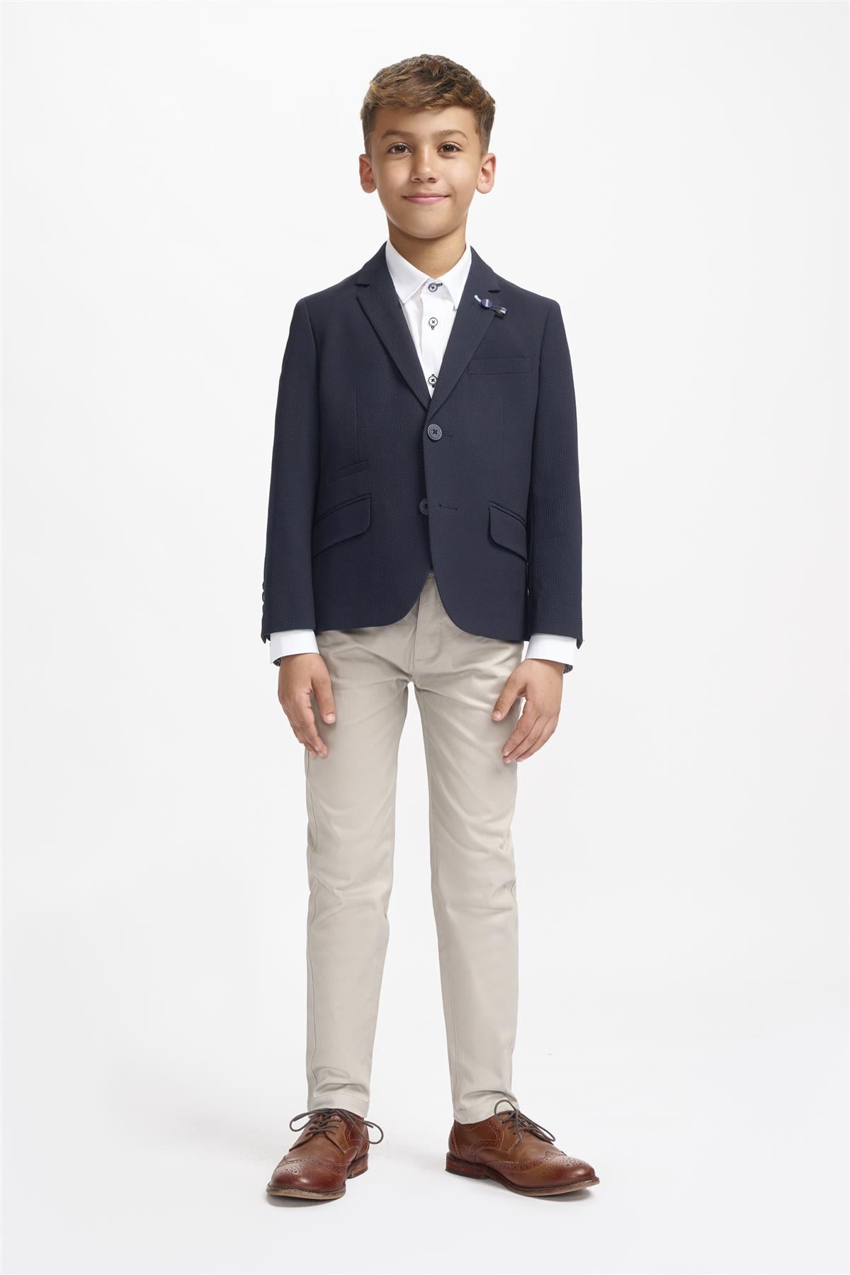 Cavani Boys Siren Navy Blazer