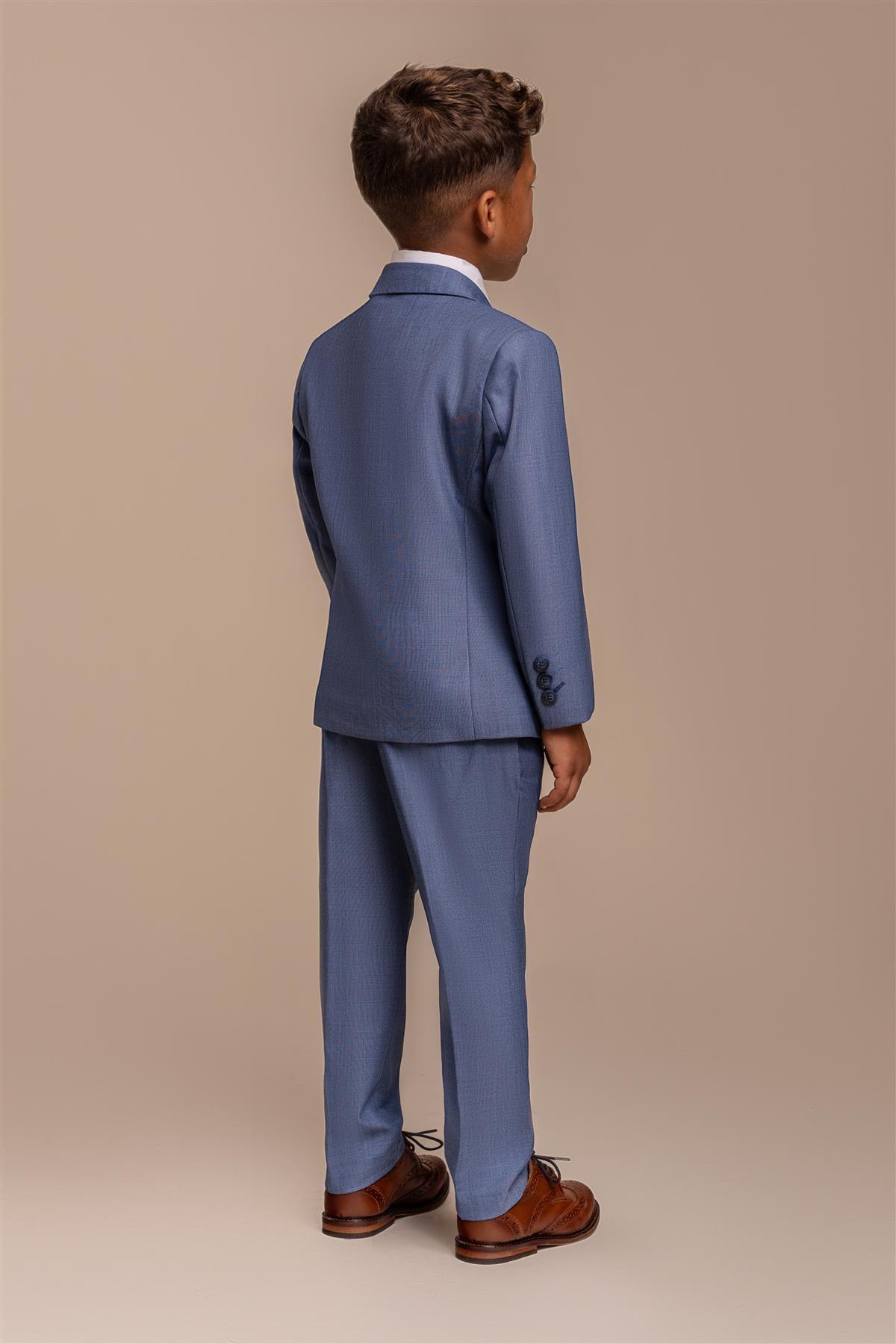 Cavani Blue Jay Boys Suit Three Piece Suit