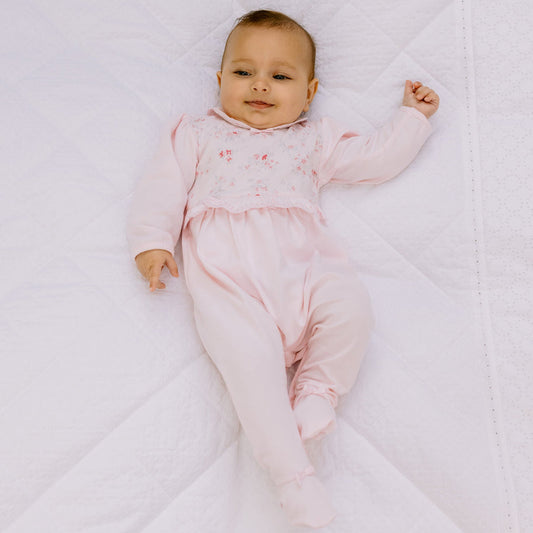 Emile et Rose 'Fleur' Baby Girl Babygrow